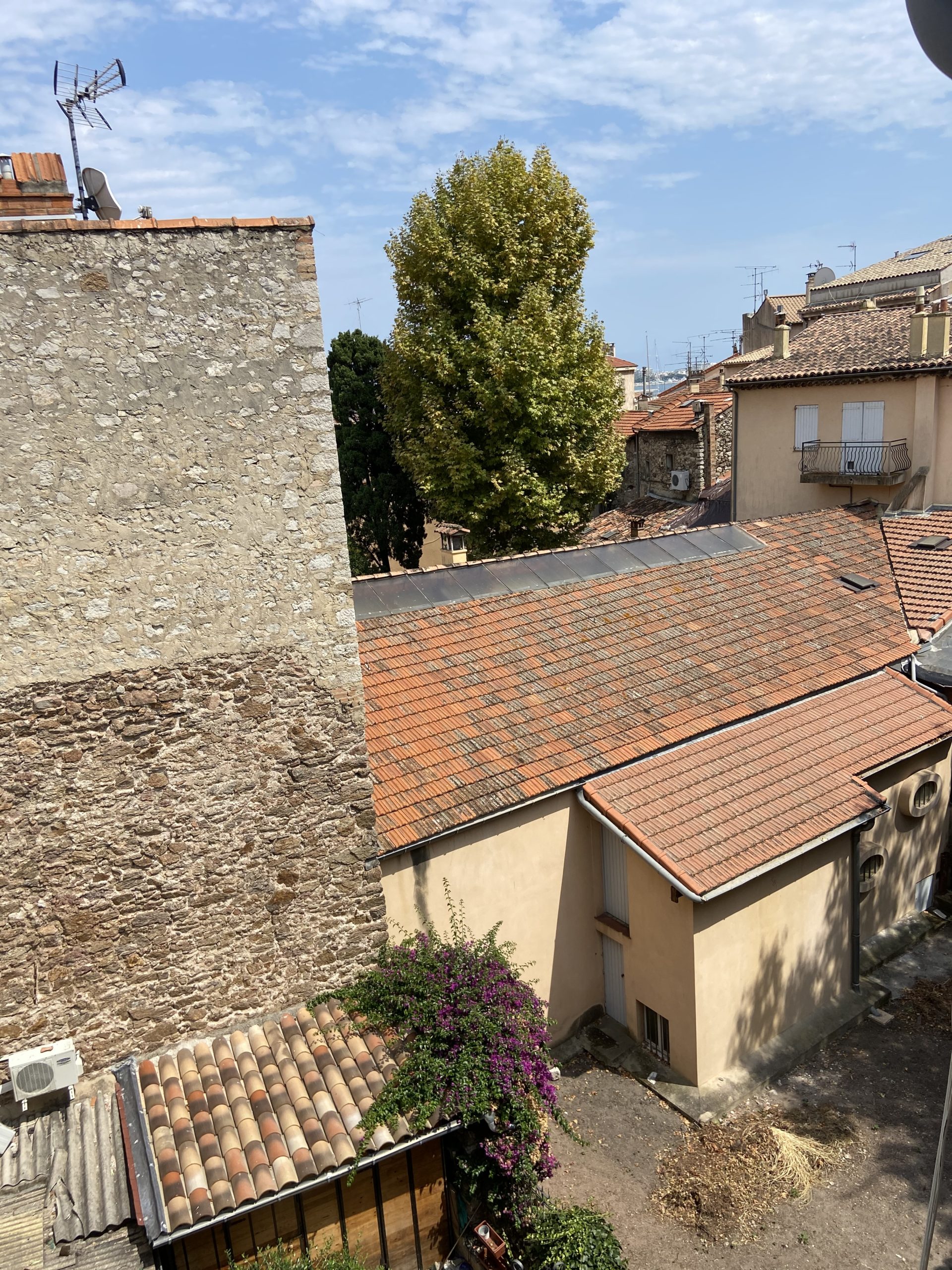 Vue depuis les étages